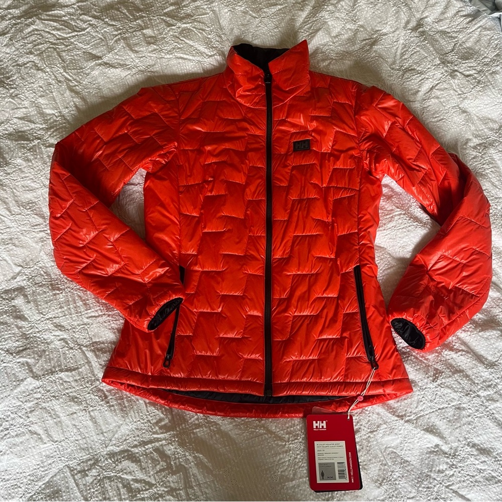 Helly Hansen Women's Vibrant Orange Mid Layer Puffer Jacket